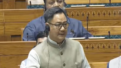 ParliamentaryAffairs Minister Kiren Rijiju (File Photo/Sansad TV)