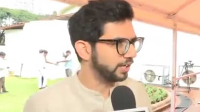 Shiv Sena (UBT) leader Aaditya Thackeray (Photo/ANI)