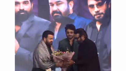 Mohanlal, Nagarjuna and Vijay Sethupathi (Photo/ANI)