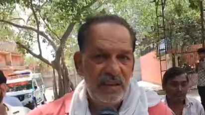 The deceased’s father, Rajendra Singh Dhama (Photo/ANI)