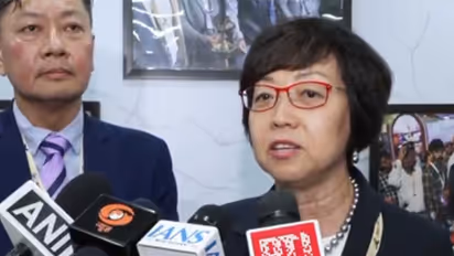 Chair of the China Toy & Juvenile Products Association, May Liang, (Photo/ANI)