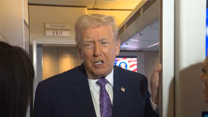 US president Donald Trump (Photo/YouTube/@WhiteHouse)