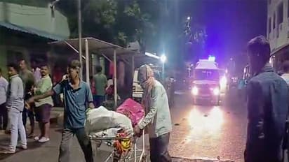 Visual from outside the hospital in Odisha (Photo/ANI)