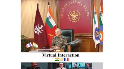 India–France defence chiefs hold talks (Photo/Headquarters, Integrated Defence Staff)