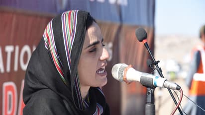 Baloch Yakjehti Committee (BYC) leader Mahrang Baloch (File Photo/X@MahrangBaloch_)