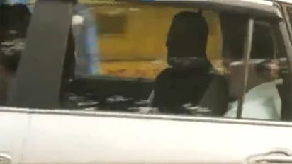 Congress MP Rahul Gandhi arrive at Indira Bhavan (Photo: ANI)