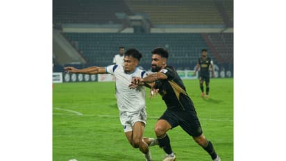 Antonio Moyano in action against Kerala Blasters (Photo: ISL Media)