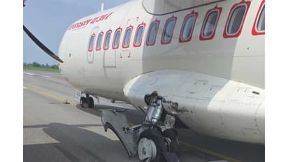 Visual from the incident spot (Photo/Airport Authority, Bilaspur)