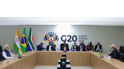 Prime Minister Narendra Modi at IBSA Leaders' Meeting (Photo: X@narendramodi)