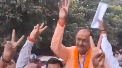 NDA candidate Narendra Prasad Singh (Photo/ANI)