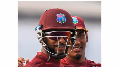 West Indies players celebrating (Photo: X/windiescricket)