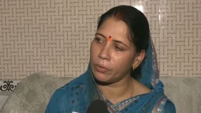 Poonam Yadav (wife of Ramshankar Yadav, alias Tinnu Yadav, associate of Champat Rai, Shri Ram Janmabhoomi Teerth Kshetra Trust) (Photo/ANI)