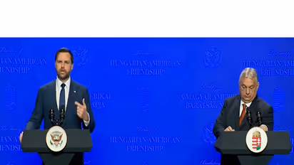 JD Vance alongside Hungarian Prime Minister Viktor Orbán (Photo/Youtbe/TheWashingtonHouse)