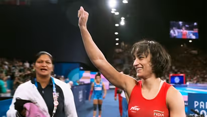 Vinesh Phogat. (Photo/ANI)