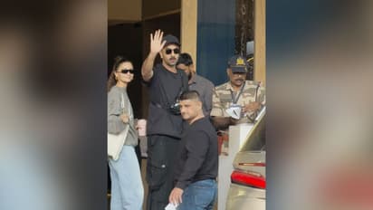 Actors Ranbir Kapoor and Alia Bhatt (Image source: ANI)