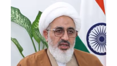 Abdul Majid Hakeem Ilahi, Representative of the Supreme Leader of the Islamic Republic of Iran, Ayatollah Seyyed Ali Khamenei, in India (Photo/ANI)