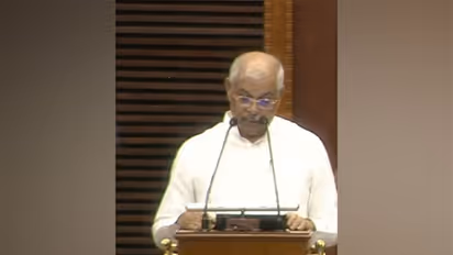 Keralam Governor Rajendra Vishwanath Arlekar (Photo/Sabha TV)