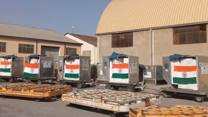 India sends aid to Afghanistan (Photo: X@MEAIndia)