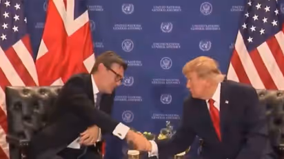 UK Prime Minister Andy Burnham and US President Donald Trump (Photo/Youtube/TheWhiteHouse)