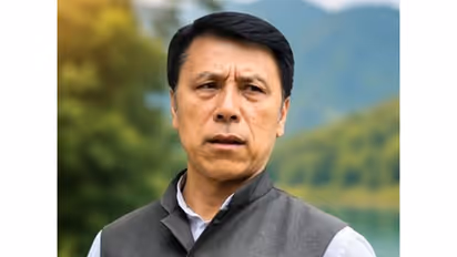 Manipur Government spokespersons MLA Th Radheshyam (Photo/@Th_Radheshyam)