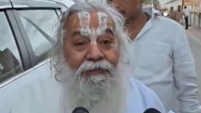 Mahant Kamal Nayan Das, successor to Mahant Nritya Gopal Das, President of the Shri Ram Janmabhoomi Teerth Kshetra Trust (Photo/ANI)