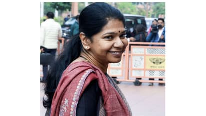 DMK MP Kanimozhi Karunanidhi (Photo/ANI)