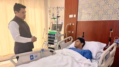 Embassy officials visit Indian national injured in Riyadh airport attack at hospital (Photo/X@IndianEmbRiyadh)
