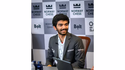 D Gukesh. (Photo: Norway Chess)