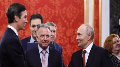 Russian President Vladimir Putin meets US Presidential Special Envoy Steve Witkoff and son-in-law of US President Donald Trump, Jared Kushner, at the Kremlin (Photo/Kremlin)