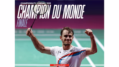 France's Alex Lanier (Photo: X/@FranceinIndia)