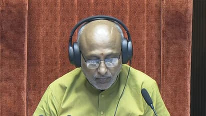 Rajya Sabha chairman CP Radhakrishnan (Photo/Sansad TV)