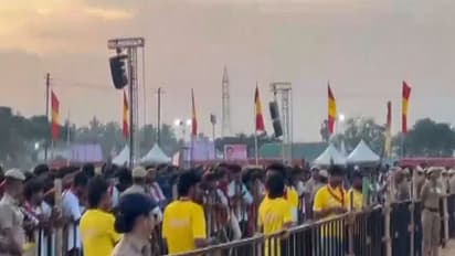 Preparation underway for public meetmg in Erode (Photo/TVK)