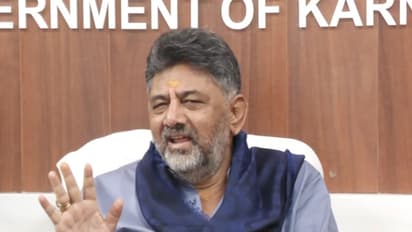 Karnataka Deputy Chief Minister DK Shivakumar (Photo/ANI)