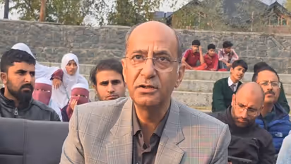Advisor to J-K Chief Minister Omar Abdullah, Nasir Aslam Wani (Photo: ANI)