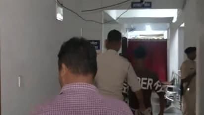 Visuals from the Kotwali police station in Ranchi (Photo: ANI)