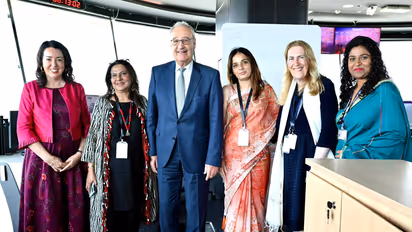 Swiss President Guy Parmelin visits Noida International Airport (Photo/X@ParmelinG)