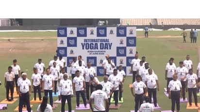Eden Gardens hosts International Yoga Day celebrations (Photo/ANI)