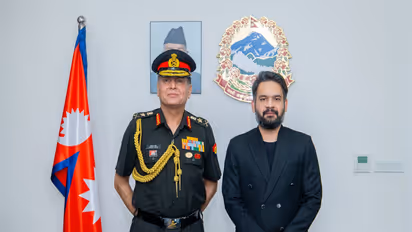COAS General Seth meets Nepal PM Balendra Shah (Photo/Facebook@PMONepal)