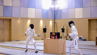 Indian fencers in action. (Photo: FAI)