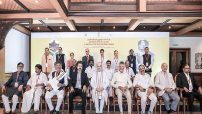 Union Home Minister Amit Shah at 31st Southern Regional Council Meeting with other Ministers (Photo/MHA)