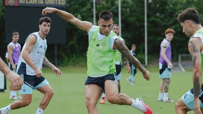 Argentina football team players training (Photo: X/@Argentina)
