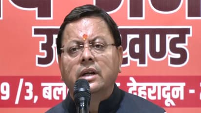 Uttarakhand Chief Minister Pushkar Singh Dhami (File photo/ANI)