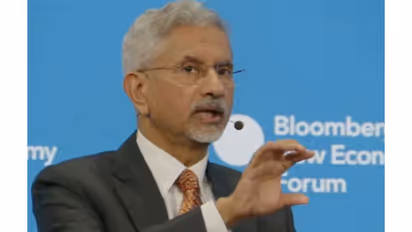 External Affairs Minister S Jaishankar (Photo/Youtube/Bloomberg New Economy)