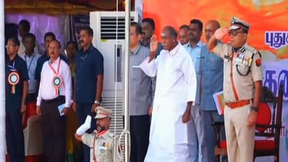 Puducherry Chief Minister N. Rangasamy at the ceremony (File Photo/ANI)