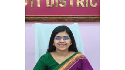 District Magistrate and Collector of Unakoti Megha Jain (Photo/unakoti.nic.in)