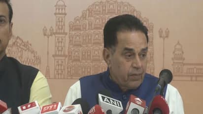 Rajasthan Ministers Jogaram Patel and Rajyavardhan Singh Rathore (Photo/ANI)