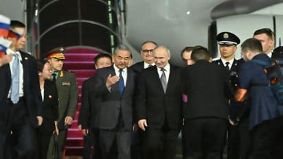 Russian President Vladimir Putin arrives in Beijing, China, for a two-day state visit. (Photo: X/@SpoxCHN_MaoNing)