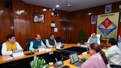 Uttarakhand cabinet meeting (Photo/ANI)