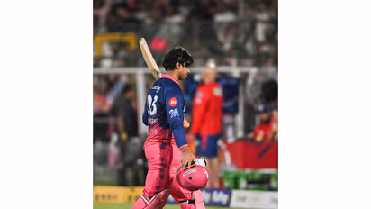 Rajasthan Royals' Vaibhav Sooryavanshi. (Photo/ANI)