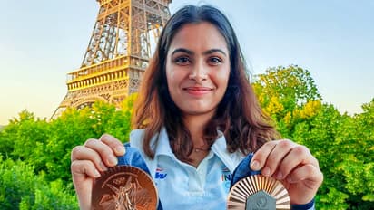 Manu Bhaker. (Photo: ANI)